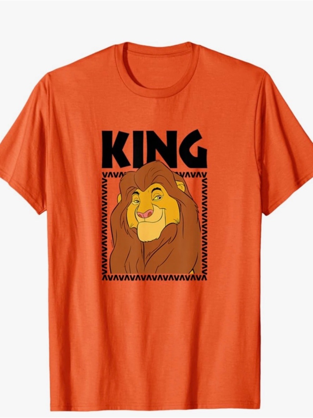 Mufasa Lion King Graphic tshirt adult small NWT